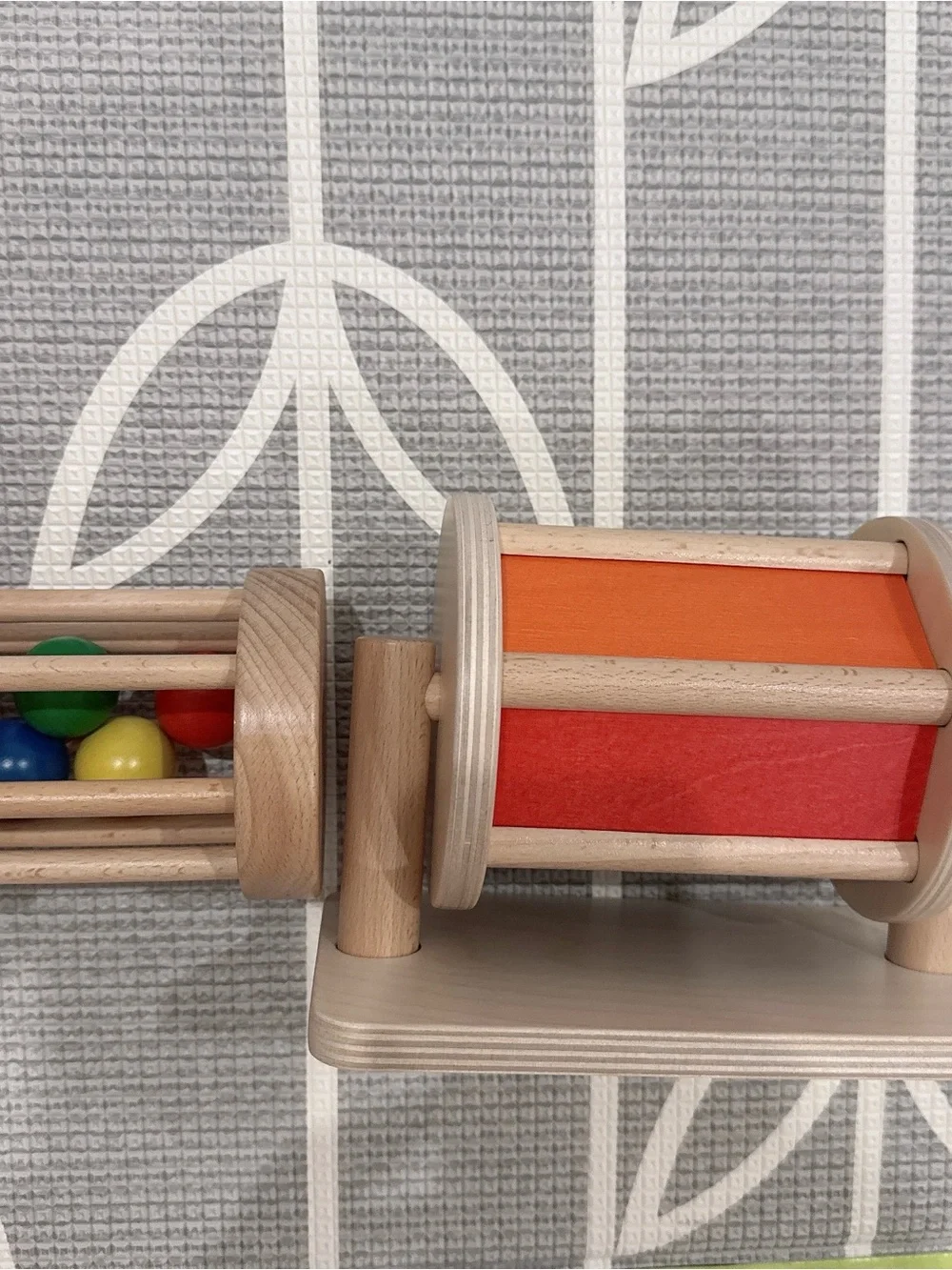 New-like Retired MontiKids Wooden Sensory Toy Set | Montessori Baby Toys